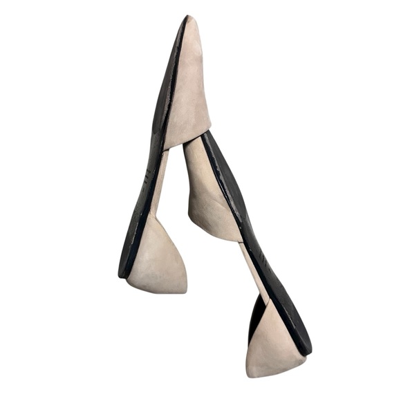 Jenni Kayne Shoes Flat Beige Neutral Preppy Business Casual Academia Designer 39 - Picture 3 of 7